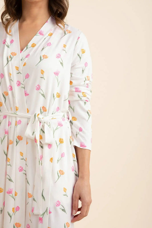 Women's Lounge Robe in Tulip