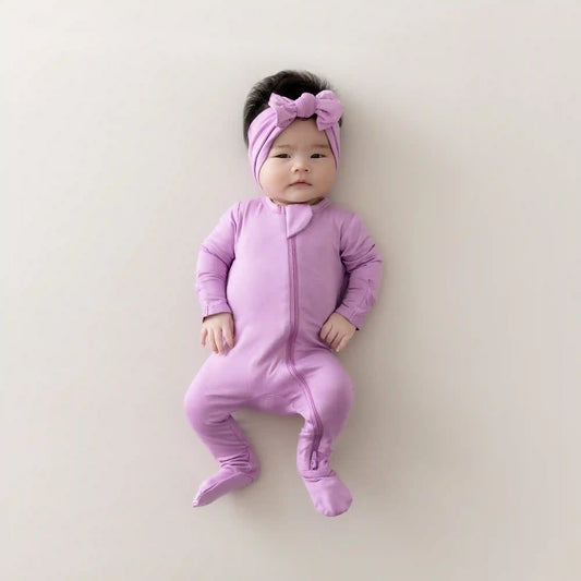 Zippered Footie in Poi