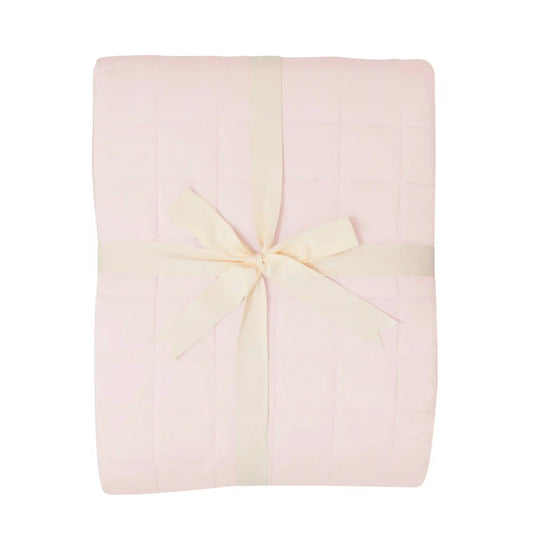 Adult Quilted Blanket in Blush 2.5