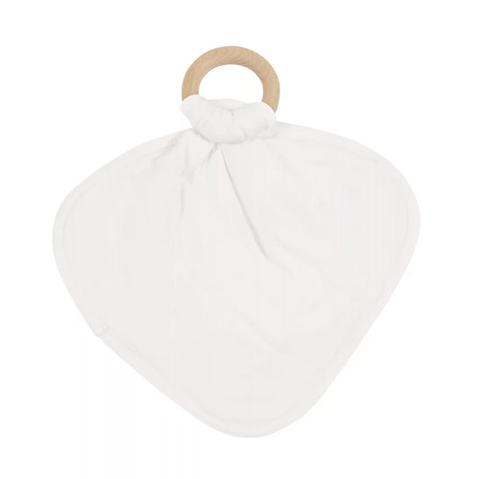 Lovey in Cloud with Removable Wooden Teething Ring