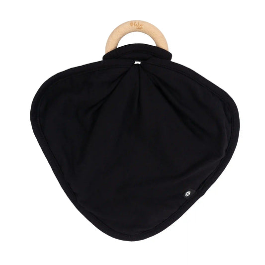 Lovey in Midnight with Removable Wooden Teething Ring