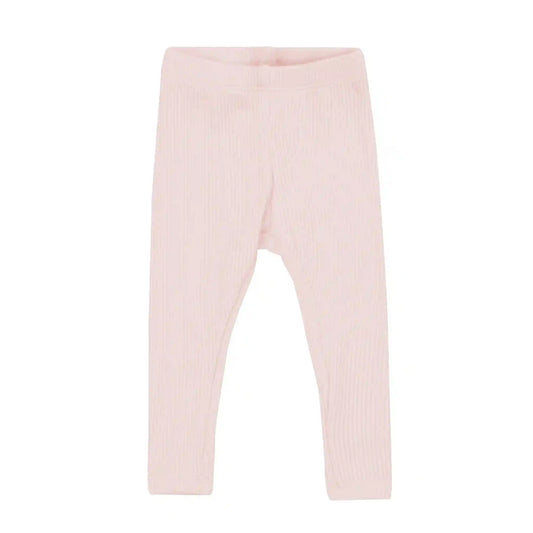 Ribbed Leggings in Blush