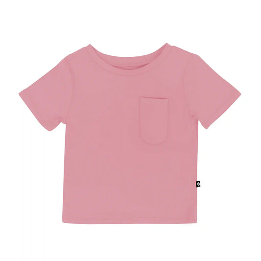 Toddler Crew Neck Tee in Apple Blossom