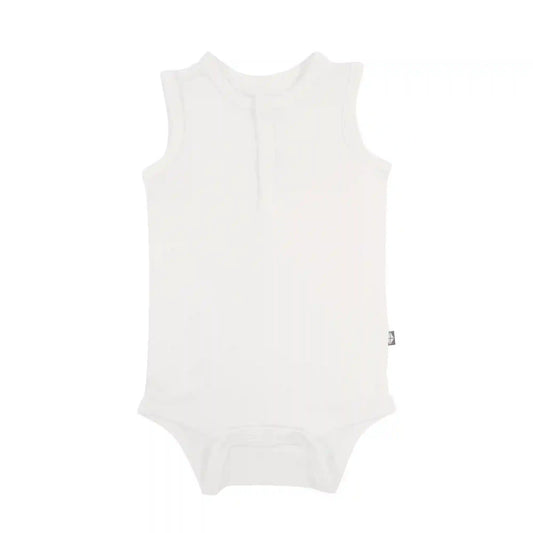Sleeveless Bodysuit in Cloud